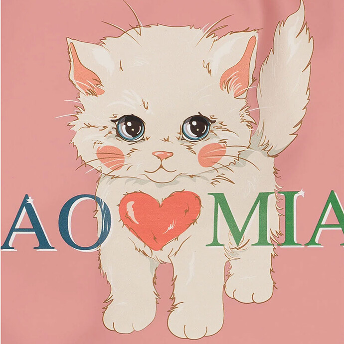 Lot de 2 Bavoirs à Manches Ciao Miao - 6/12 Mois Konges Sløjd