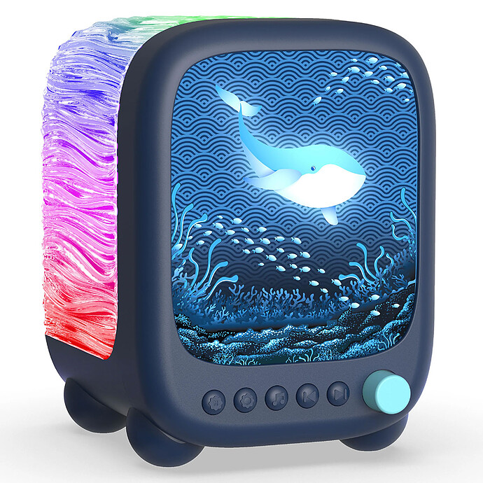 Veilleuse Aquatique et Enceinte Wavy Light - Abyss MOB