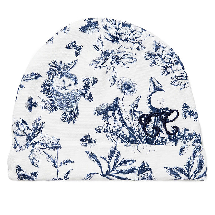 Achat Coffret de Naissance Toile de Jouy Bleu - 1 Mois