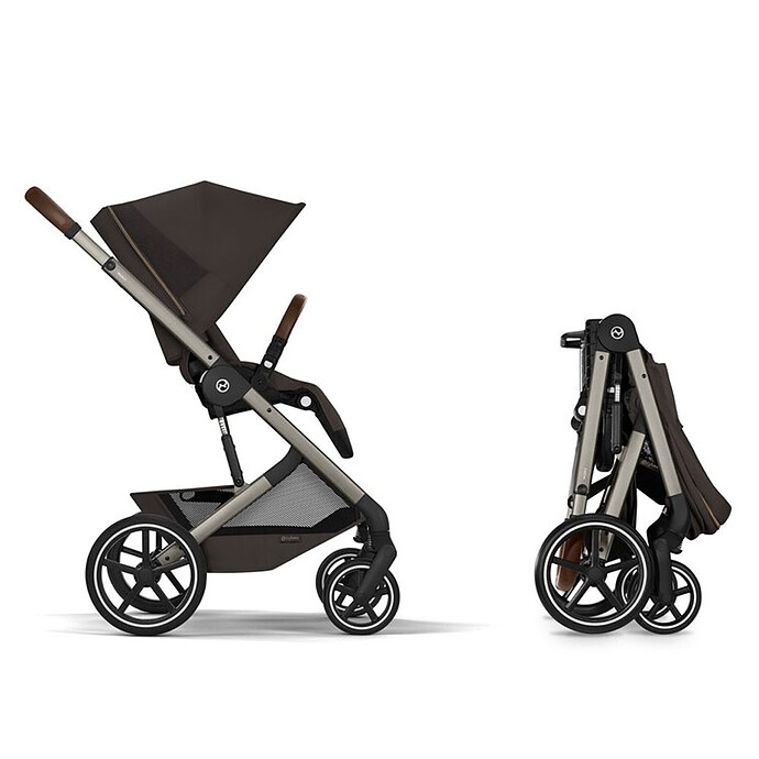 Avis Pack Poussette Balios S Lux 2026 + Nacelle Pliable - Chocolate Brown