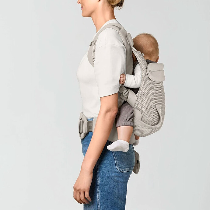 Porte-bébé Laya - Dune Grey  pas cher