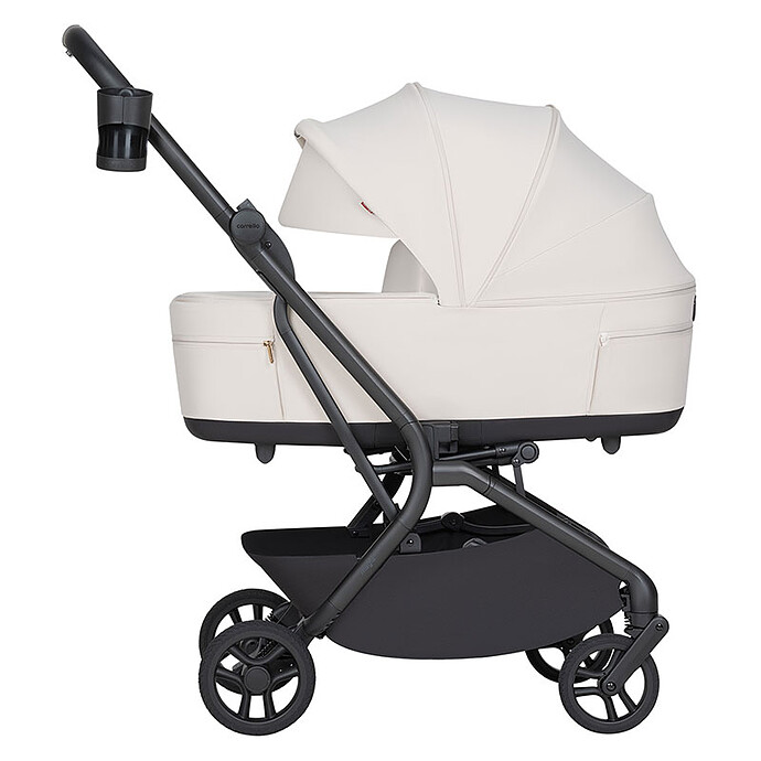 Poussette et Nacelle Pliable Magia 2.0 - Laguna Beige Carrello