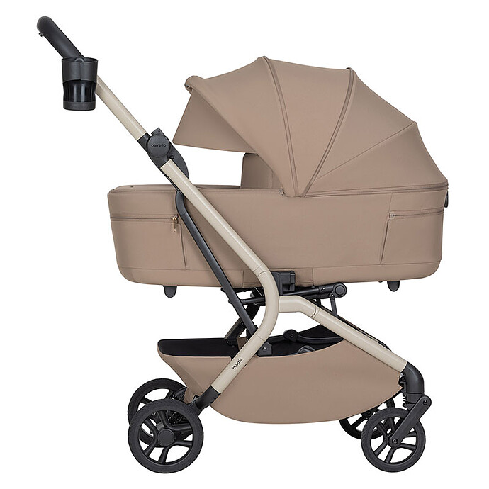 Poussette et Nacelle Pliable Magia 2.0 - Spice Beige Carrello