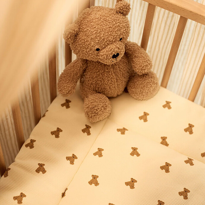 Avis Tapis de Parc Rectangulaire Little Waffle - Mini Teddy Bear