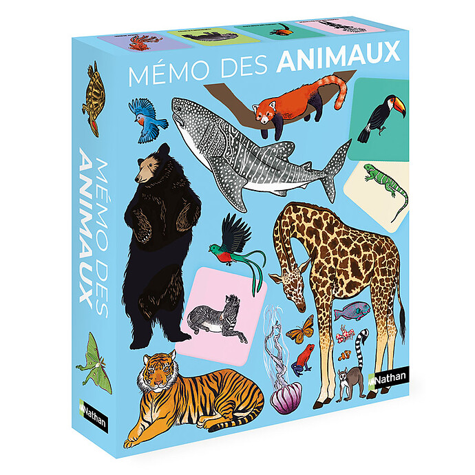 Mémo des Animaux Nathan Editions