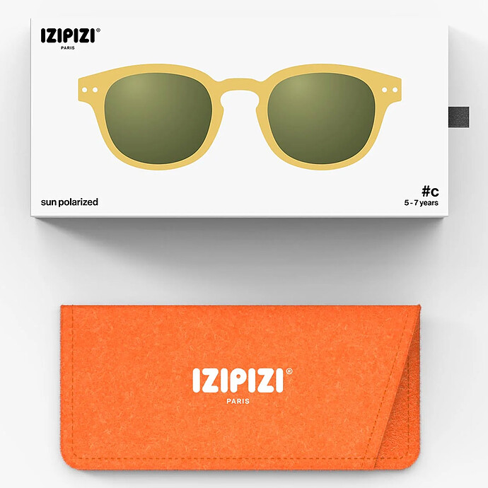 Lunettes de Soleil Kids #C 3/5 Ans - Yellow Honey pas cher