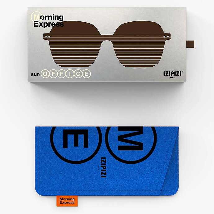 Achat Lunettes de Soleil Adulte #Office - Dark Expresso