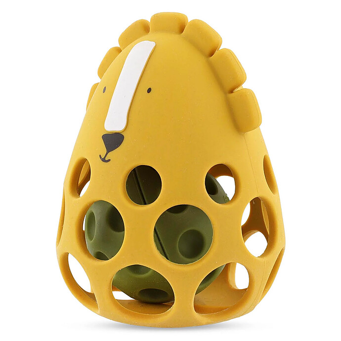 Hochet Sensoriel en Silicone - Mr. Lion  Trixie Baby