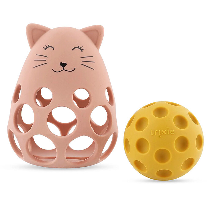 Avis Hochet Sensoriel en Silicone - Mrs. Cat