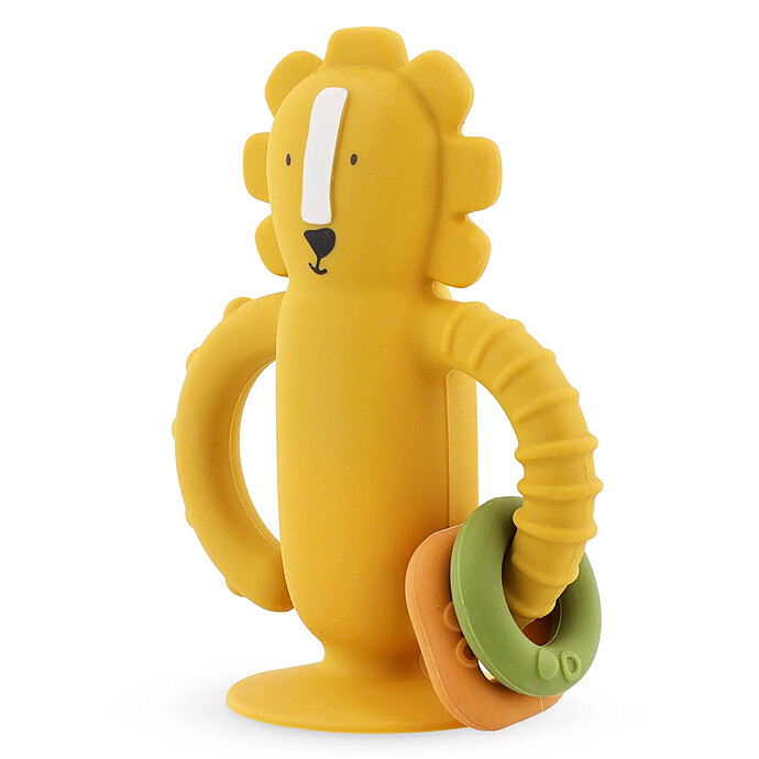 Jouet Sensoriel en Silicone avec Ventouse - Mr. Lion Trixie Baby