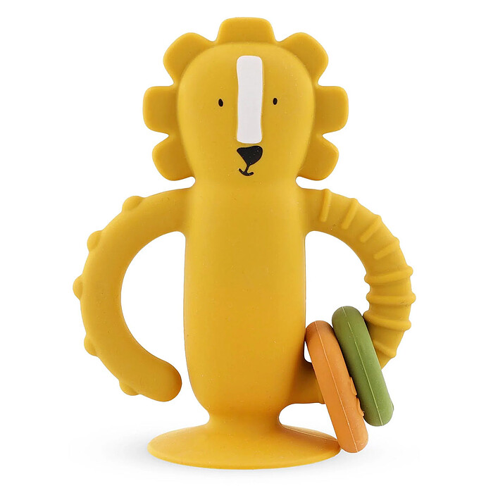Jouet Sensoriel en Silicone avec Ventouse - Mr. Lion Trixie Baby