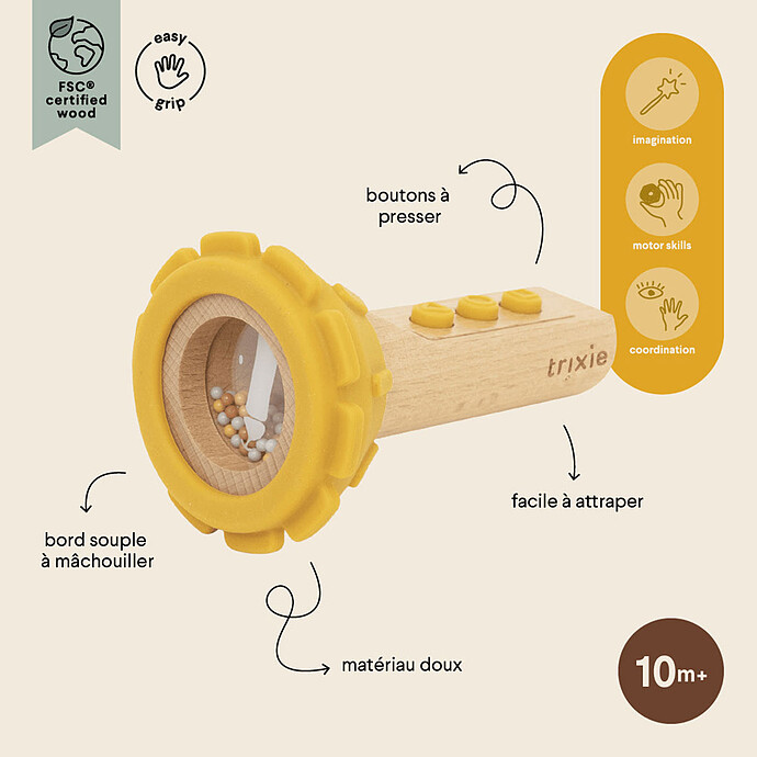 Lampe de Jeu en Bois - Mr. Lion pas cher