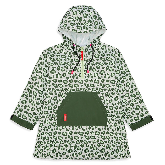 Poncho de Pluie Green Leopard - 4/6 Ans Hello Hossy