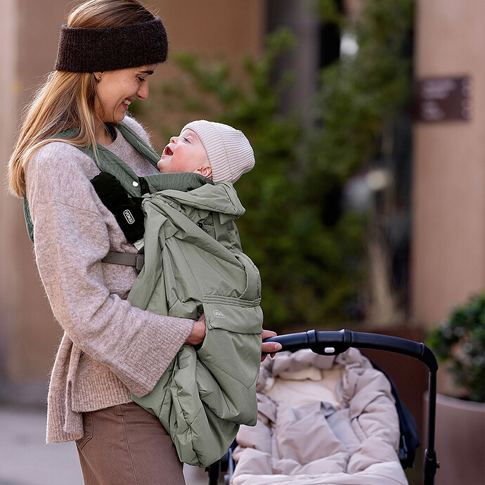 Avis Couverture Porte-bébé - Meadow Green
