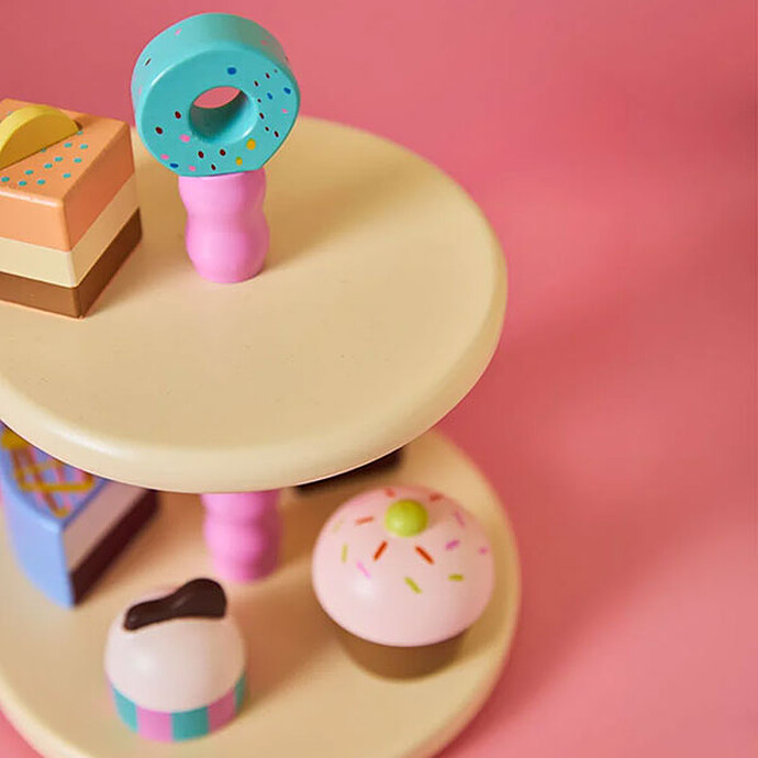 Présentoir à Gâteaux avec Pâtisseries pas cher