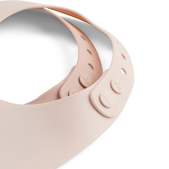 Avis Lot de 2 Bavoirs Silicone - Tiny Farm Rose