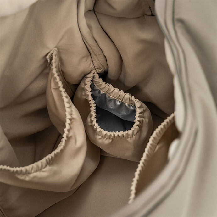 Avis Sac à Langer Matelassé - Taupe 