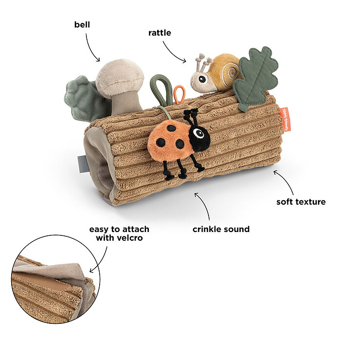Achat Jouet d'Eveil pour Poussette - Tiny Trails Multicolore