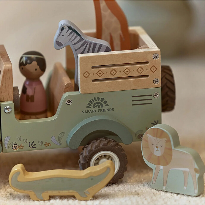 Avis Voiture de Safari avec Animaux Safari Friends - Vert