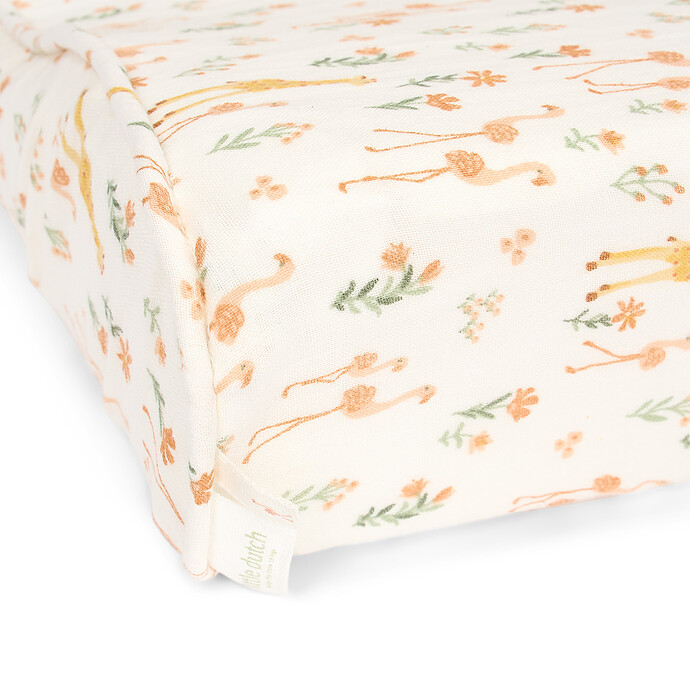 Housse de Matelas à Langer Safari Friends - Blooming Safari Little Dutch