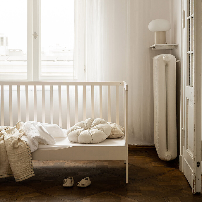 Avis Lit Bébé Evolutif One Of Crib Coral Sand - 140 x 70 cm