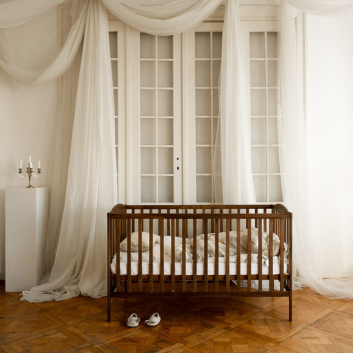 Lit Bébé Evolutif World of One Abuela Noyer - 140 x 70 cm Nina Bien