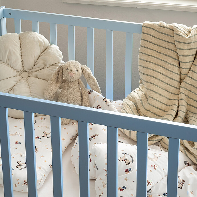 Avis Lit Bébé Evolutif One Of Crib Clear Blue Sky - 140 x 70 cm
