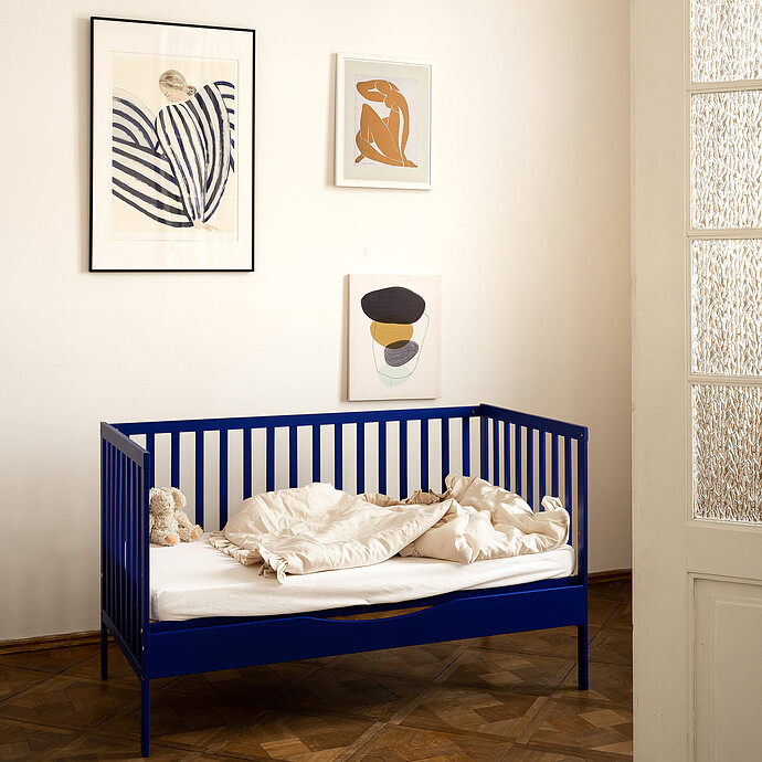 Avis Lit Bébé Evolutif One Of Crib Deep Ocean - 140 x 70 cm