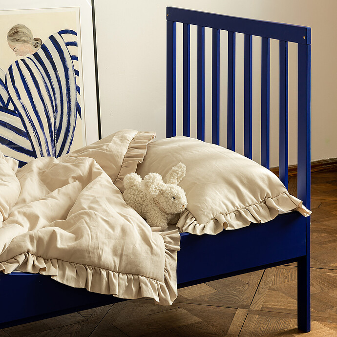 Lit Bébé Evolutif One Of Crib Deep Ocean - 140 x 70 cm pas cher