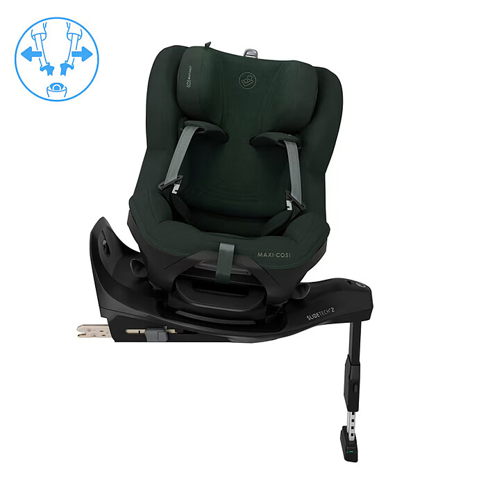 Avis Siège Auto Mica Slide Pro i-Size Groupe 0+/1 - Authentic Green
