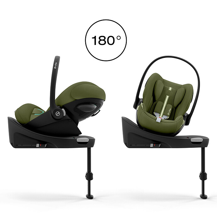 Siège Auto Cloud G3 Plus -Size Groupe 0+ - Moss Green Cybex
