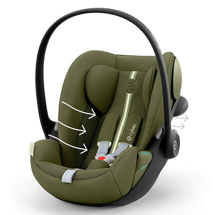 Siège Auto Cloud G3 Plus -Size Groupe 0+ - Moss Green pas cher