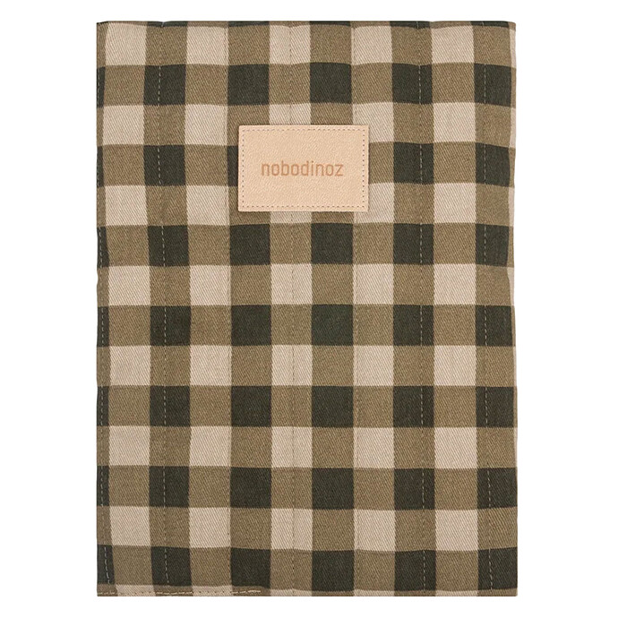 Protège-carnet de Santé Hyde Park - Green Checks Nobodinoz