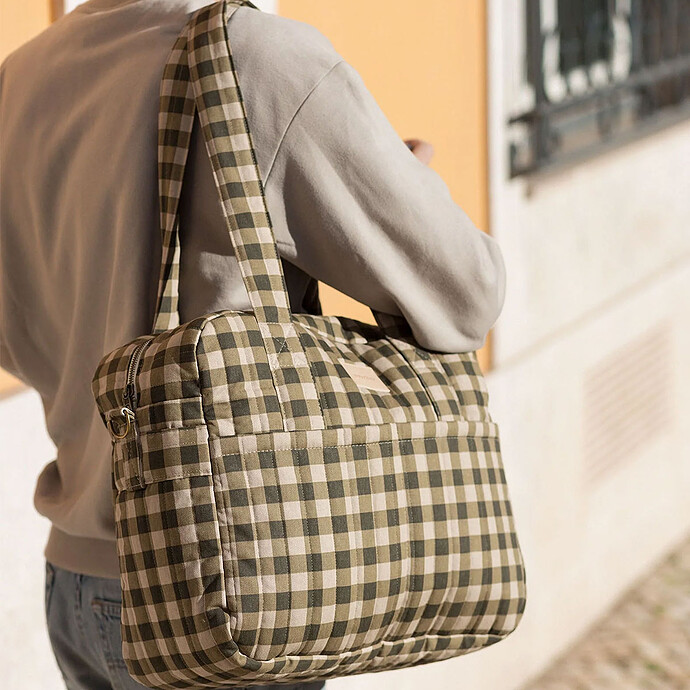 Avis Sac à Langer Hyde Park - Green Checks