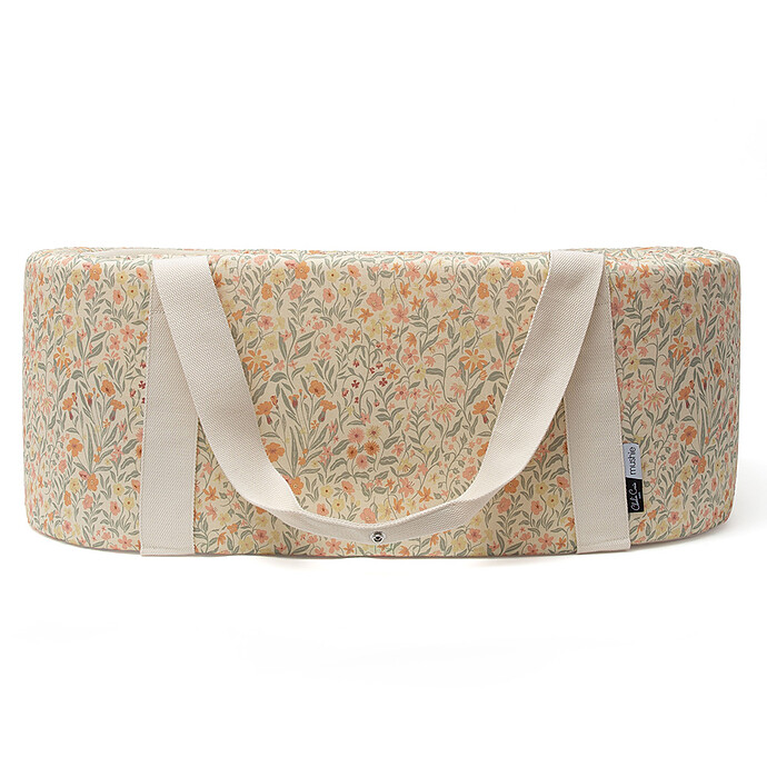 Couffin KUKO - Pastel Bloom Mushie pas cher