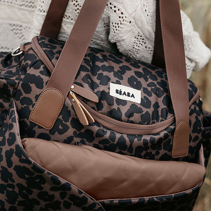 Sac à Langer Sydney II - Léopard pas cher