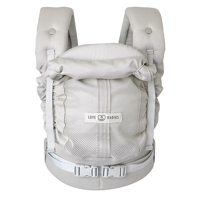 Porte-bébé PhysioCarrier 2 - Or Blanc Love Radius