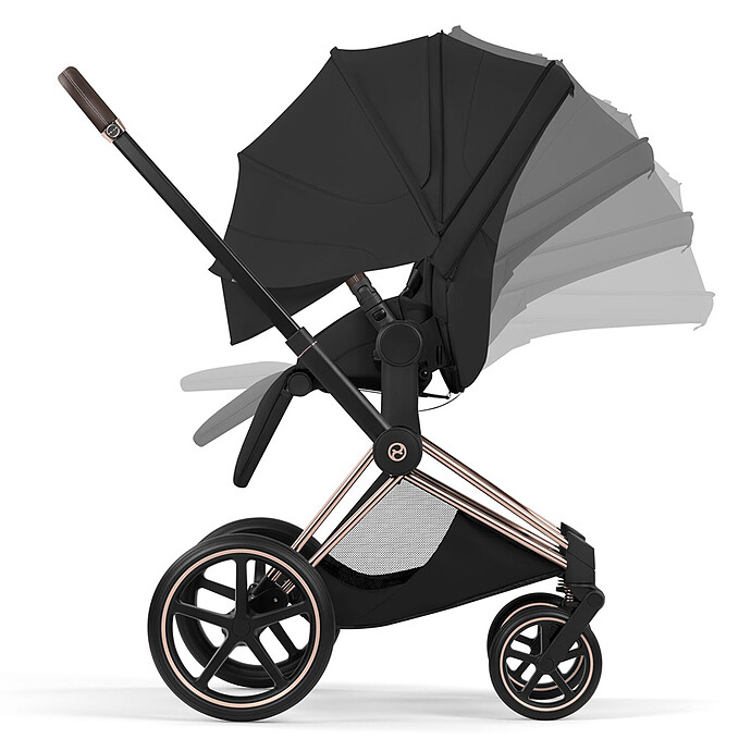 Achat Poussette Priam Style Rosegold - Sepia Black
