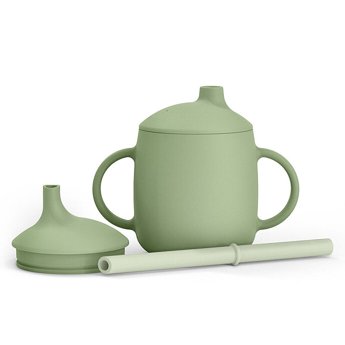 Tasse Evolutive 3-en-1 Colour Essence - Vert Suavinex