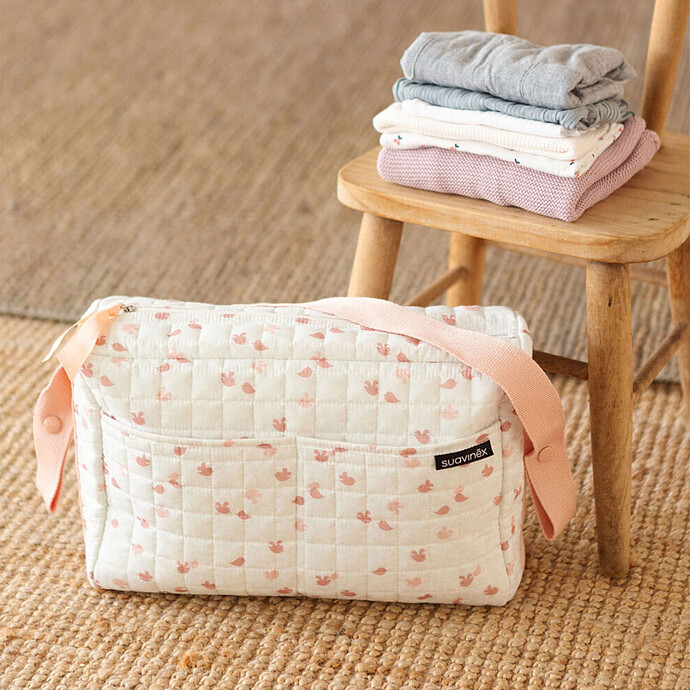 Avis Sac de Maternité Découverte avec Produits de Soin - Birdies Pink