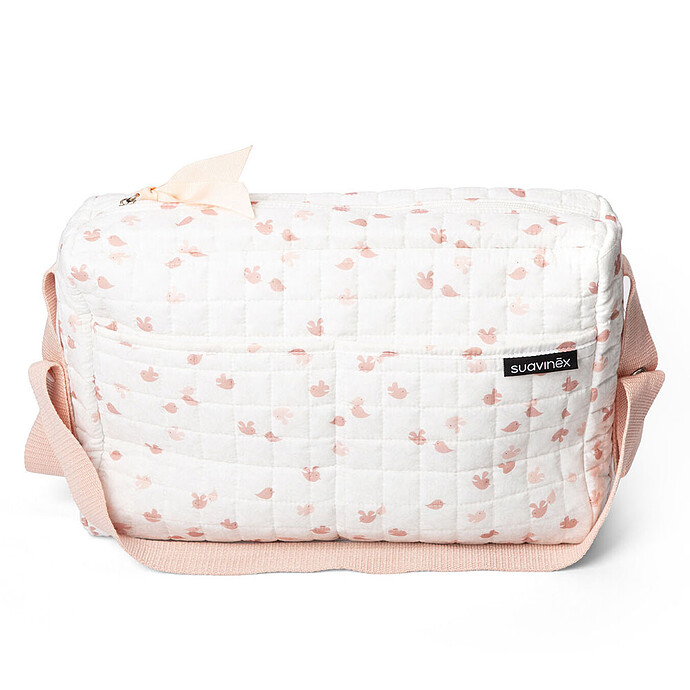 Sac de Maternité Découverte avec Produits de Soin - Birdies Pink Suavinex