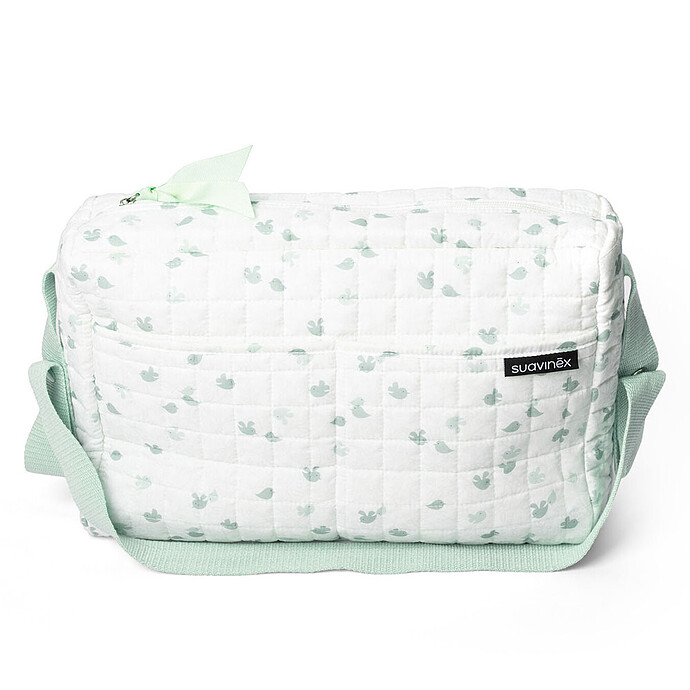Sac de Maternité Découverte avec Produits de Soin - Birdies Green Suavinex