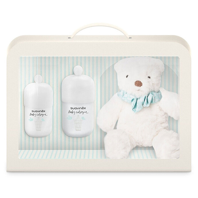 Coffret Premium Baby Cologne et Peluche - 100 ml  Suavinex