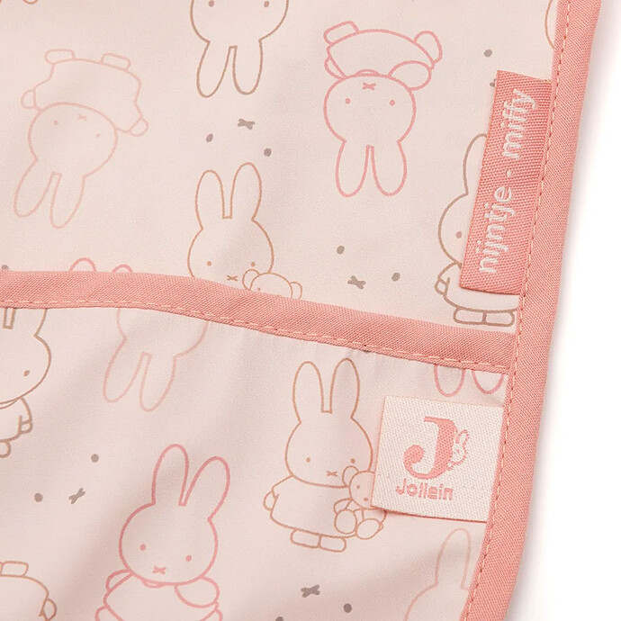 Avis Bavoir à Manches Imperméable - Miffy Moments Silk Rose