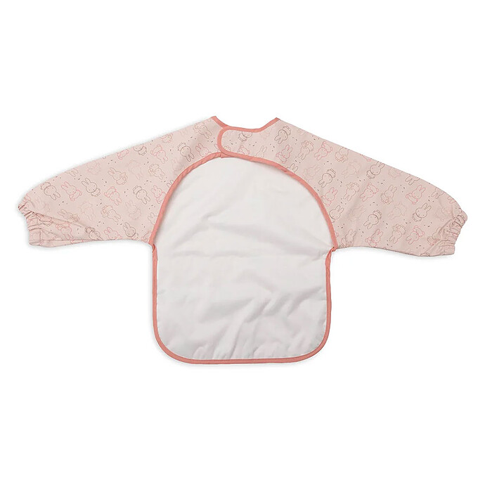 Bavoir à Manches Imperméable - Miffy Moments Silk Rose Jollein