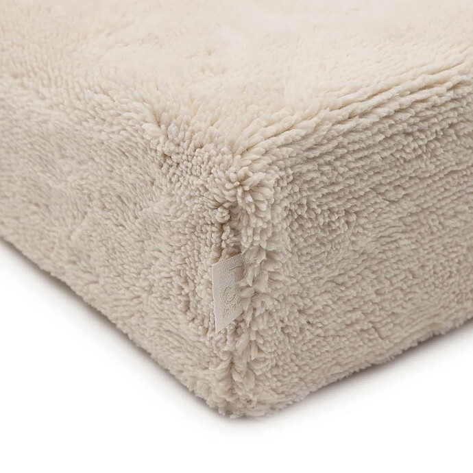 Housse de Matelas à Langer Fluffy - Sand pas cher