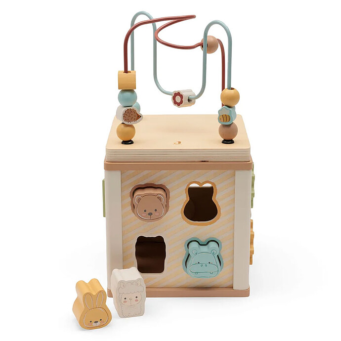 Cube d'Activités en Bois - Jollies Jollein