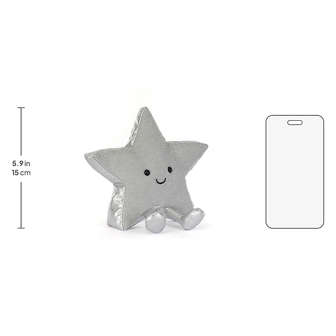 Amuseables Silver Star pas cher