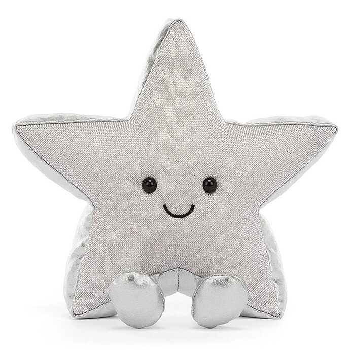 Amuseables Silver Star Jellycat