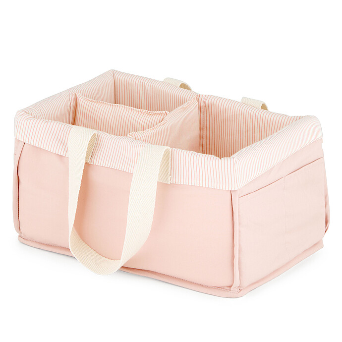 Panier de Rangement - Classic Stripes Rose Camcam Copenhagen